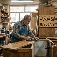 نجارة وتصليح كاونترات المطبخ 🛠️ خدمات الصيانة والتعديل:  ​تصليح وصيانة...