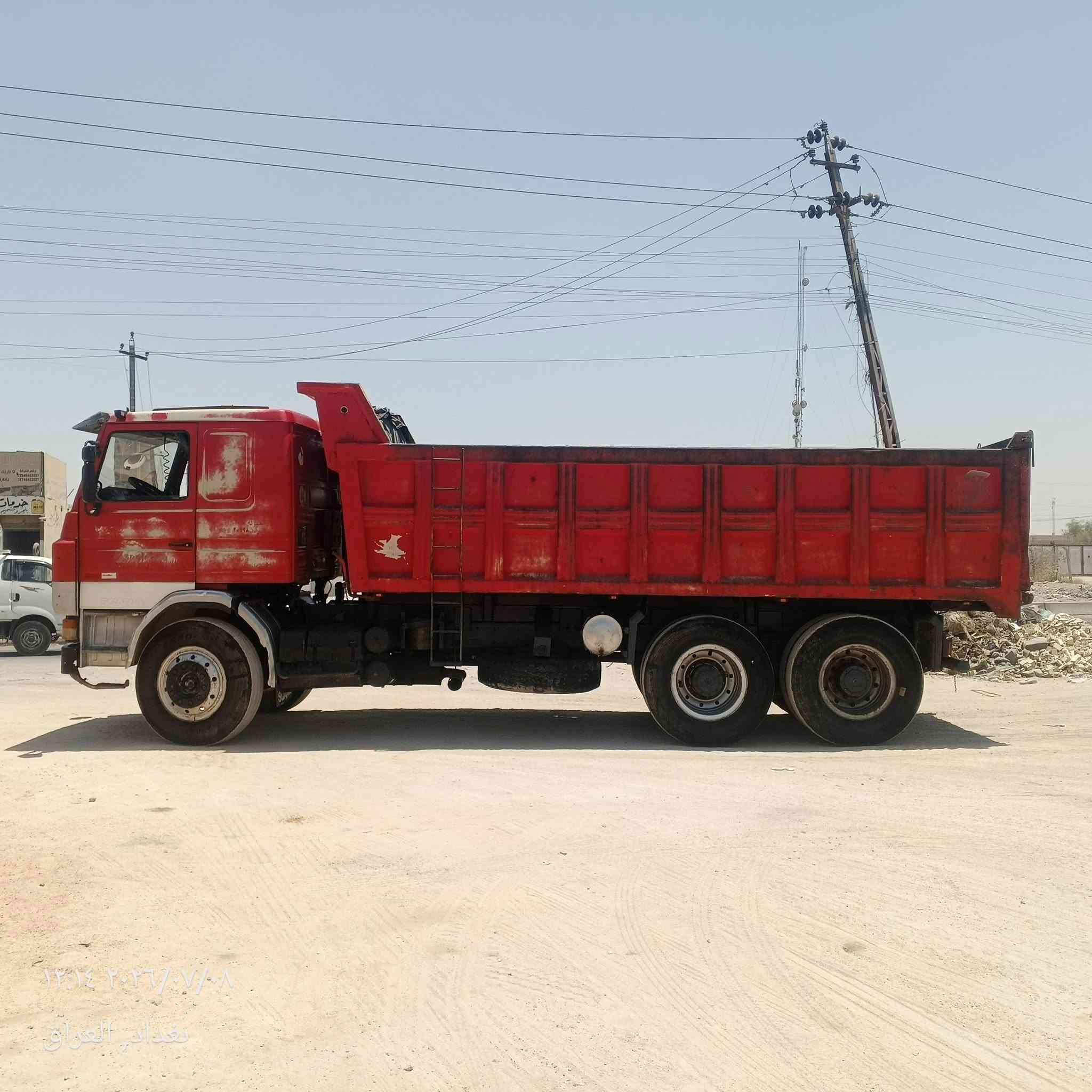 سكانيا محرك 13/26 كير 5/5 مجموعة مان اصل تك مطول 142 قمارة 113 مكان بغداد جسر الفرنسي ***********
