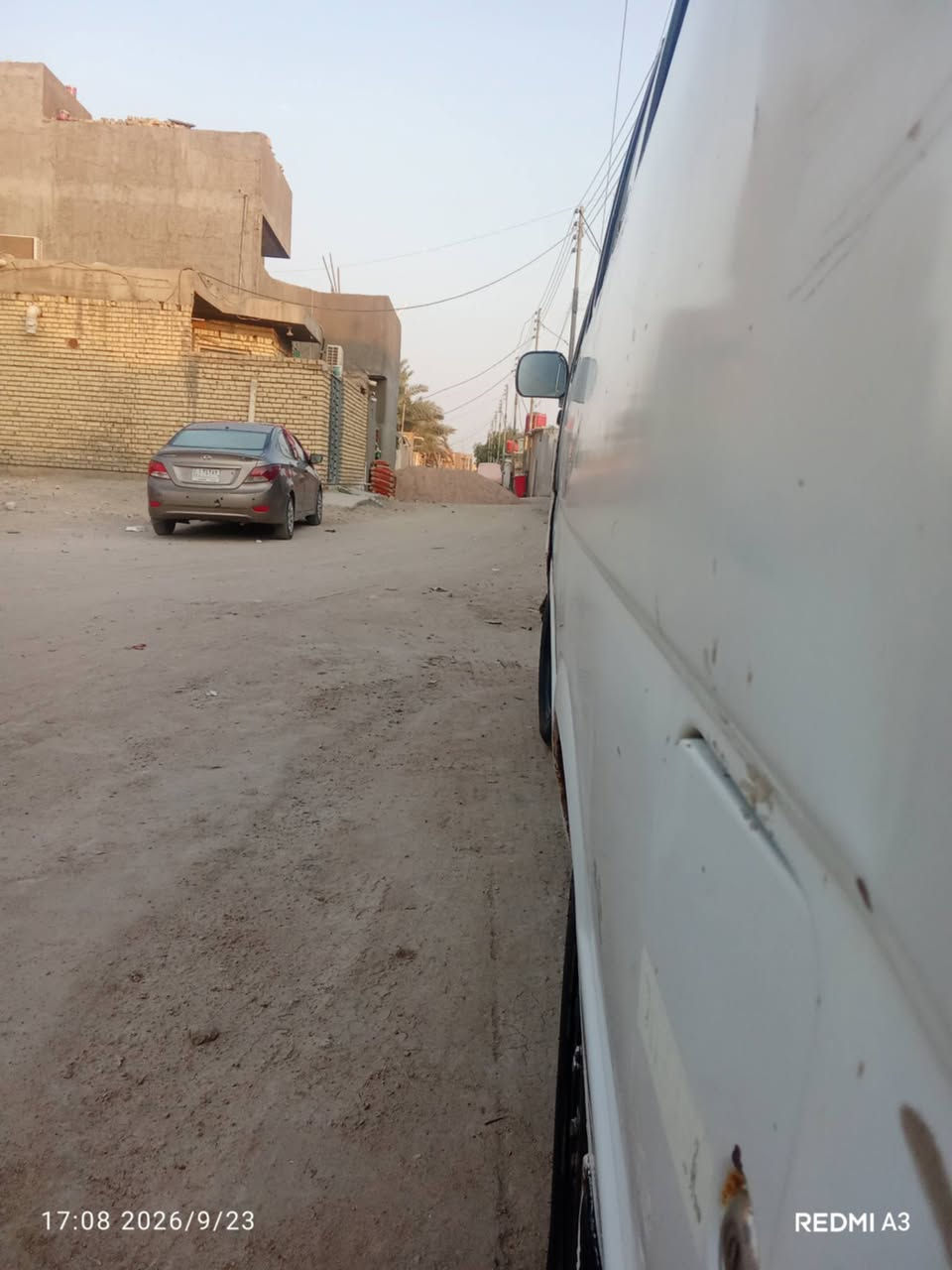 فتون 2007
المحرك  2700
گاز ... توني مجفتها 
مكينه گير اكسن حداديه تخم تاير خير من الله 
صينية عينه بوربرن كلها جديد 
سلف دينمو خير من الله كله جديد 
تواصل على هذا الرقم ***********
ذي قار/البطحاء

نص مكتوب في الصور:
- 17:08 2026/9/23 REDMI A3
- 17:44 2026/9/23 REDMI A3
- 17:45 2026/9/23 REDMI A3
- 17:08 2026/9/23
- REDMI A3