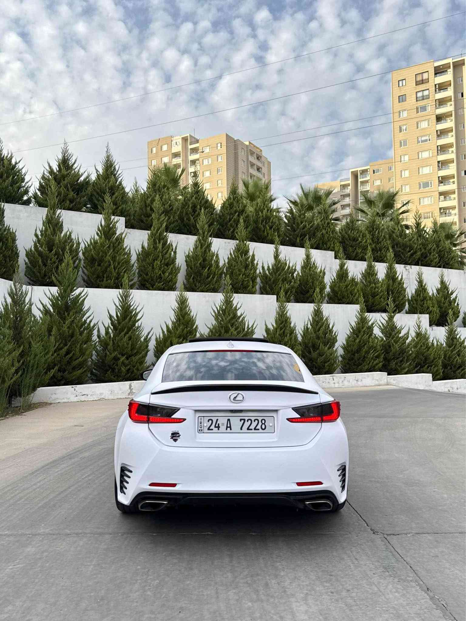 ...﷽ ...

 من المميزات و النوادر  Lexus RC-200 F Sport 

الموديل : ٢٠١٧ | 2017
اف سبورت أعلى فئة | F sport
السيارة مغلفة PPF 

فول فول مواصفات 
داخل احمر - كشنات تبريد تدفئة + خزن
فتحة سقف سلايت - كيج الكتروني متحرك
رادار و نقطة عمياء كامره و تحديد مسار 
وحساسات و سقف شامو و بعد كلش هوايه مواصفات 

اخوان السيارة بيها ٣ مكانات صبغ  بدون دواخل
ايرباك سستم حادث سطحي

 السيارة رقم دهوك بشرط التحويل
ملاحظة رقم السياره مو وياها انطيك غير رقم

محرك 4 سلندر توربو 
ماشية فقط 90 الف مايل 

مكان السياره دهوك 
( السعر 135 ورقه فقط )
و ليشوفها غالية يعبر المنشور بكلمة طيبه 

*********** | *********** دهوك, العراق
