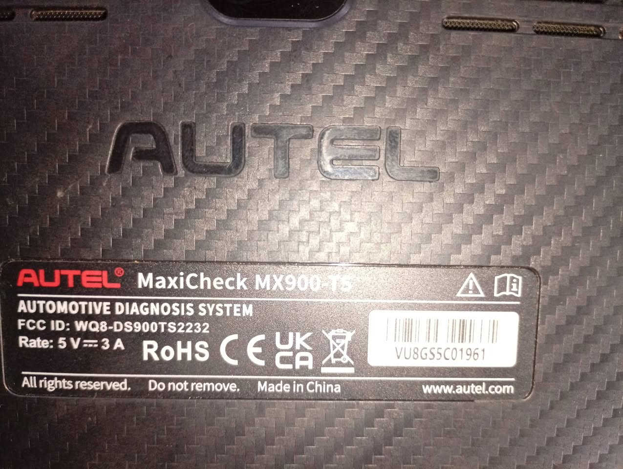 MX900TS • فاحص أعطال • مستخدم قليل