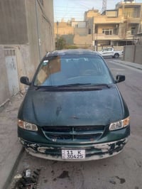 مكلف بالنشر  دوج كرفان بلايموث ٧ راكب موديل ١٩٩٨ محرك ٢٤٠٠ ..٤ سلندر ا...