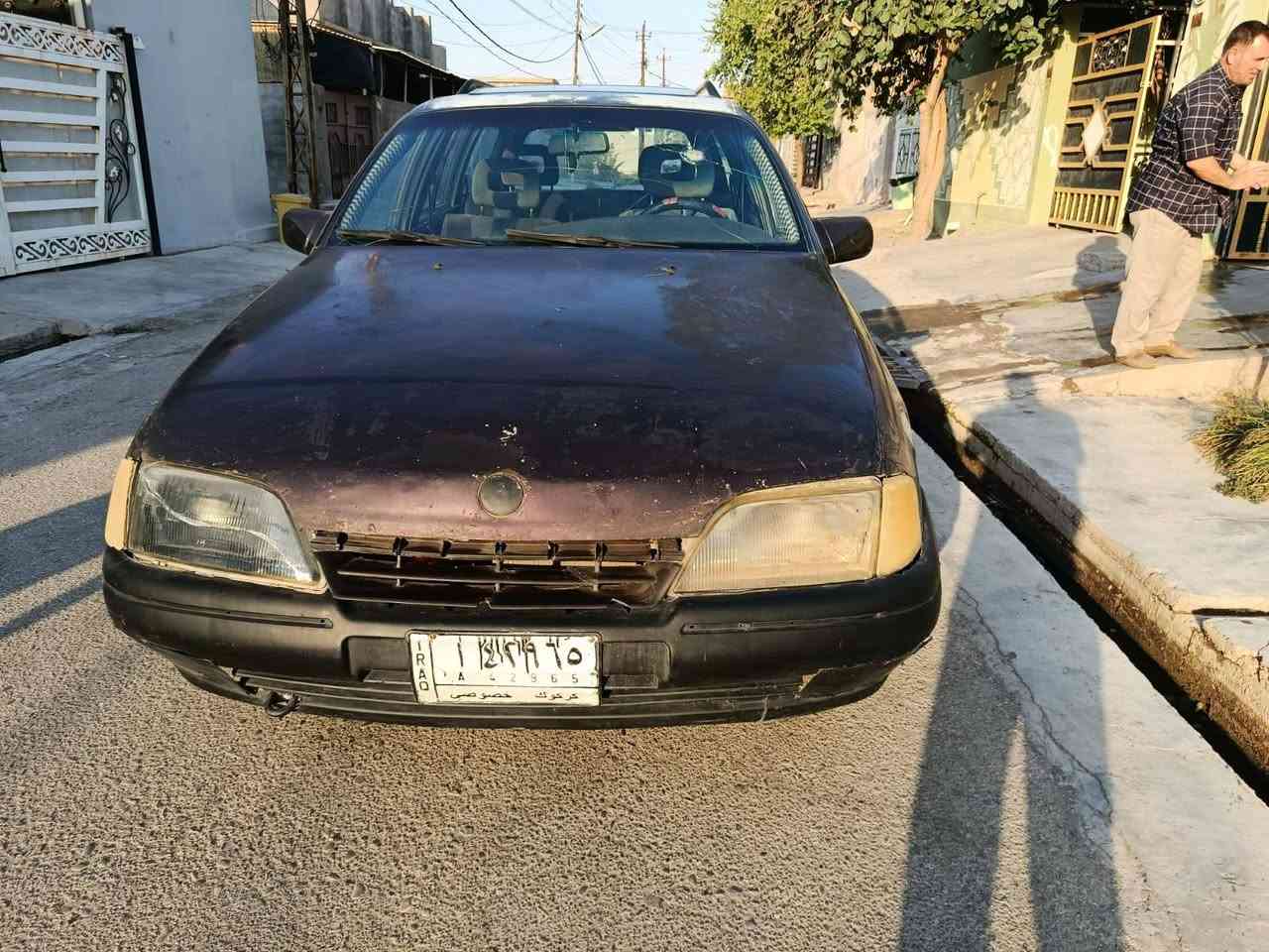 اوبل ستیشن موديل 1991 كير محرك one G اوتماتيك بشرط لا صرف ولا تبخير تخم تاير جديد باتري جديد سنوية عضم عاج سعر 25 ورقة و بي مجال حق الجية مكان السيارة جلولاء 

***********
