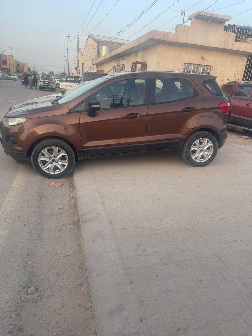 للبيع ايكو سبورت ٢٠١٧ خليجي 

رقم اربيل شرط تحويل 

محرك ١٦

ومنضومة غاز 

محرك كير جديده

صدر امامي خلفي 

السعر ٨٥ وبيه مجال 

مكان سياره تكريت

***********
