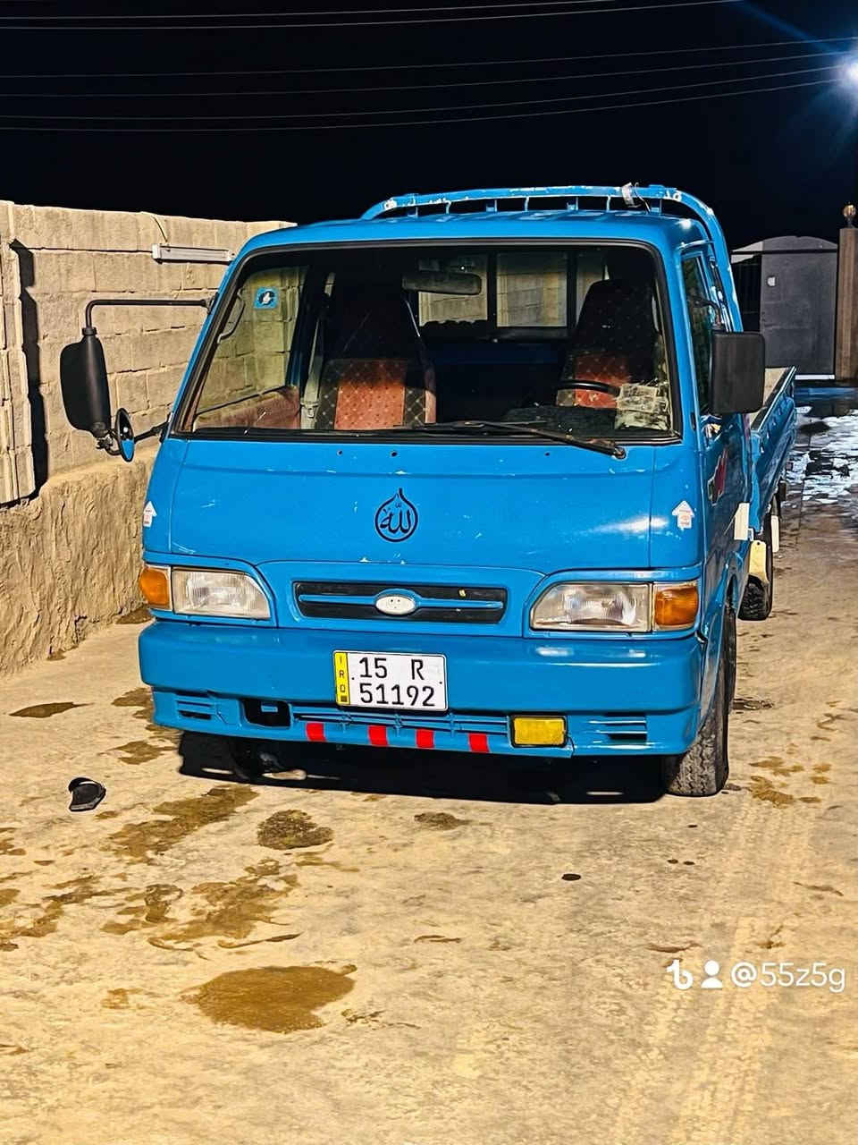 السلام عليكم كيا بنجو موديل 96 جاهزه من كل شيء للبيع السعر 55   ***********
