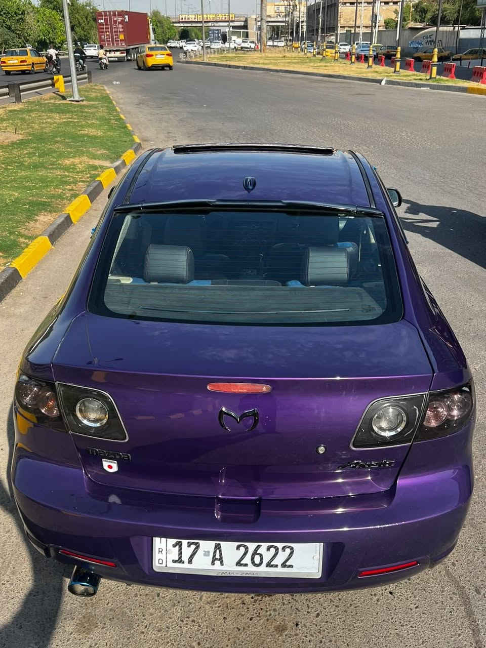 مازدا ٣ موديل ٢٠٠٨ 
محرك ١٦٠٠
كير اوتماتيك 
ويل كب حجم ١٦
طخم تاير نضيف 
اشاير بالمري 
صندوك ريمونت
تبريد ثلج
محدثه دعاميات 
AUX 
سستم سماعات
صدر أمامي خلفي جديد 
رقم ألماني
كهربائيات كلها شغاله 
حادث جاملغ خلفي مصبوغه عام تغير لون مكاني بغداد الشعب 
السعر ٦٥
*********** بغداد, العراق
