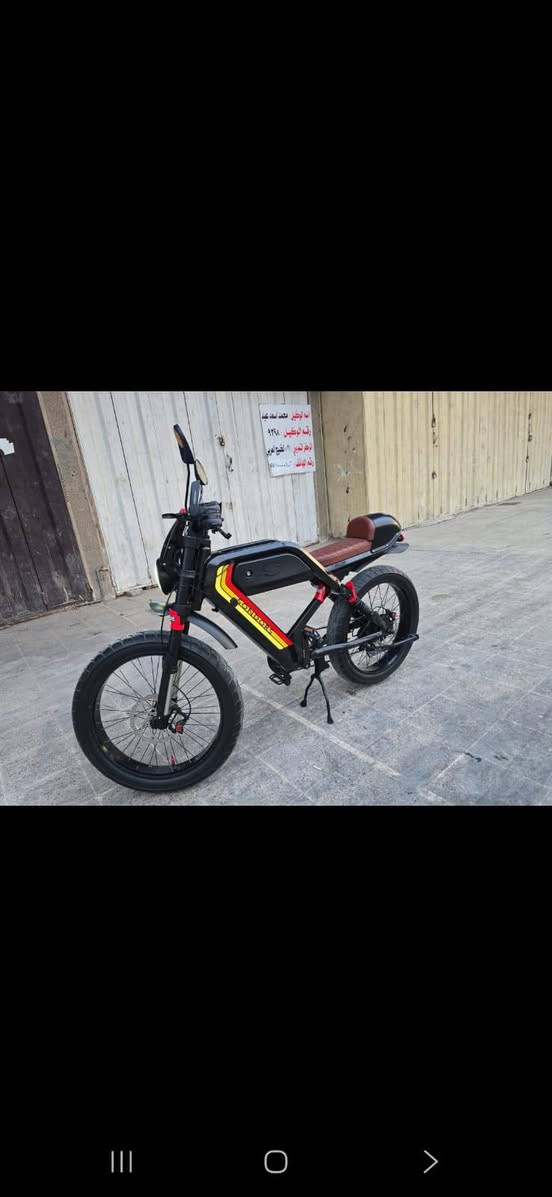 السلام عليكم دراجه شحن ساندروس امريكي بطاريه ليثيوم فول مواصفات نضام سكليتر وهايبرد سرعتهه 50 رقمي للتواصل ***********
