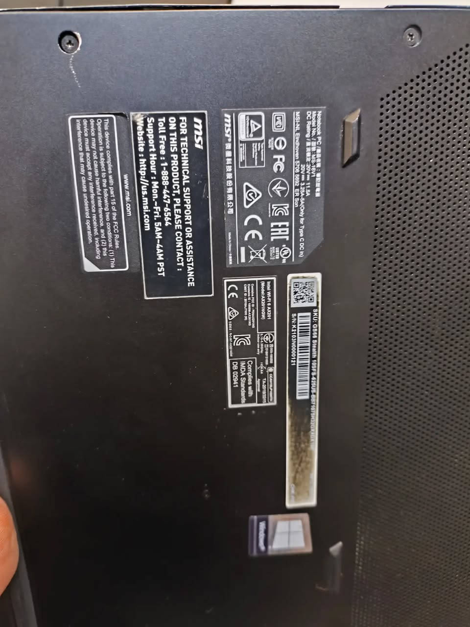 🔥 MSI STEALTH GS66 | وحش الكيمينك وصل لعالم التقنية! 🔥

💻 مو مجرد لابتوب… قوة وأداء فخم بتصميم ستيلث يخطف الأنظار! 🖤⚡

🎯 المواصفات: ⚡ Core i7-10750H 🎮 RTX 2070 SUPER MAX-Q 8GB 🚀 RAM 16GB 💾 SSD NVMe 512GB 🖥️ شاشة 15.6" بتردد 240Hz 🔥 🌈 كيبورد RGB متعدد الألوان 🖤 تصميم نحيف وأنيق

💰 السعر: مليون و50 ألف دينار فقط! 🔥

🎮 تريد لابتوب للكيمينك، التصميم والأداء القوي؟ هذا الـ MSI GS66 يجمعلك القوة والشكل الفخم بجهاز واحد! 💪

✅ فحص وتجربة قبل الشراء 📦 توصيل متوفر 📞 للطلب والاستفسار: ***********

📩 راسلنا هسه وخلي نساعدك تختار جهازك!

#عالم_التقنية #MSI #GamingLaptop #لابتوب_كيمنك #العراق #الموصل
