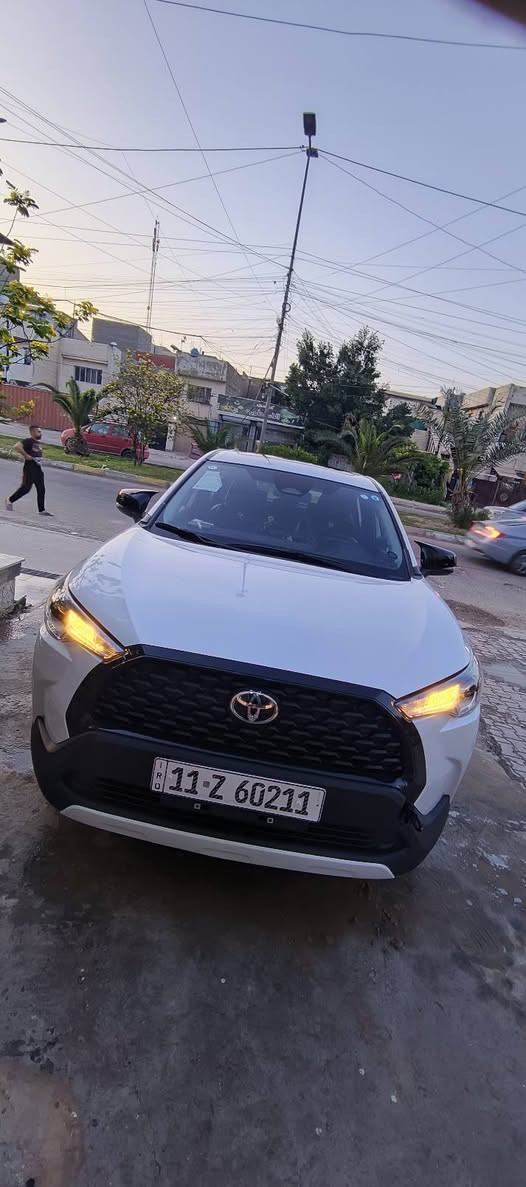 للبيع في بغداد 🚗✨
‎​تويوتا كورولا كروس (Toyota Corolla Cross) موديل 2025
‎ماشيه 4000
‎ بحالة ممتازة جداً،  مكفولة سيارة عائلية، اقتصادية، وعملية بكل ما تحمل الكلمة من معنى.
‎​الحالة: ممتازة جداً بحالة الشركة
‎​المواصفات:
‎​تبريد مركزي ممتاز قطعتين
‎​شاشة ذكية مع كاميرا خلفية
‎​نظام هايبرد
‎​تحكم ستيرن كامل
‎​بصمة تشغيل ودخول 
‎كشنات مخمل 
‎سلايد روف
‎بلإضافة إلى سبايدرات وتخم كشنات رياضي + ستيرن عمل يدوي 
‎​السعر: (27.300 بيع بيه مجال بسيط)
‎​رقم الاتصال: ***********
‎​📍 مكان تواجد السيارة: بغداد 
‎📞 للاستفسار والتفاصيل أكثر يرجى الاتصال أو مراسلة الخاص حصراً، ورزقنا ورزقكم على الله. بغداد, العراق
