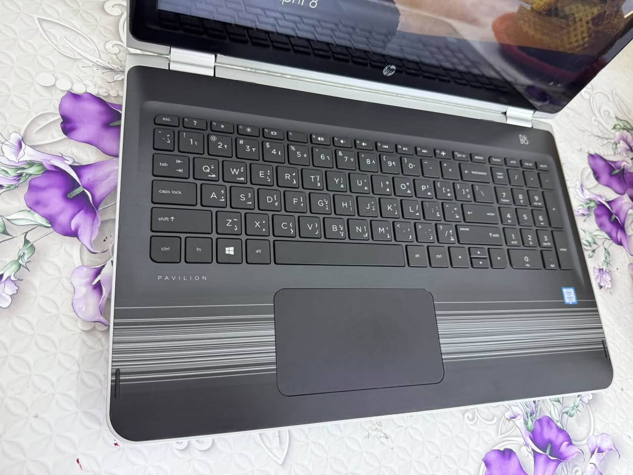 سلام عليكم 
للبيع

HP Pavilion x360 15-bk163dx
✨ الجهاز نظيف جدًا وبحالة ممتازة
🔹 Intel Core i3-7100U
🔹 RAM 8GB DDR3
🔹 SSD 512GB 🚀
🔹 شاشة 15.6” HD LED
🔹 Touch Screen — شاشة لمس
🔹 360° قابل للطي ويتحول إلى Tablet
🔹 البطارية ممتازة 🔋
🔹 الشاحن موجود
سعر 300الف وبيها مجال للأستفسار ***********
