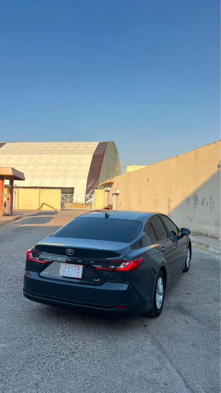 TOYOTA CAMRY 2025 LE
سلام عليكم 
بـيــع سريع حادث حيل خفيف بدون ايرباك بدون دواخل شرط 
لون مميز سمنتي 
رقم صاحب سيارة *********** 
سعر سيارة حيل مناسب 198 و بيها مجال أربيل, العراق
