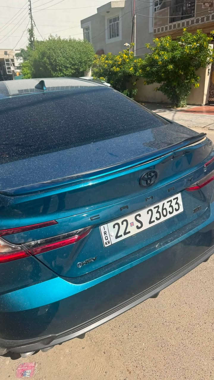 تويوتا كامري (SE PLUS) بلاك اديشن موديل 2025

حجم المحرك : 2.5L V4  هايبرد
رقم شمالي اربيل

الضرر جانبي موضح بالصور 
واكو رصعه بالصندوك موضحها بالصور ومسحوبهPDR
ورصعه بالجاملغ كذلك راجعه PDR
بجم امامي خلفي كبس

الممشى 15 الف

 مواصفات/

شاشة كبير لمس.  تجي فقط في فئة SE PLUS

فتحة سقف

شحن وايـــر ليـــس

كاميرا خلفيه 

حساسات اماميه و خلفيه

رادار امامي و تنبيه للخروج عن المسار

رادار جانبي

نقطه عمياء

تحكم مري

ابواب  بصمة

بصمة تشغيل 

نظام (𝐄𝐂𝐎)

نظام (𝐒𝐏𝐎𝐑𝐓)

مانع انزلاق+𝐀𝐁𝐒

تحكيمات استيرن

شفتات استيرن

كشنات جلد 

كشنات كهربائي

تبريد امامي و خلفي 

لايتات (𝐋𝐄𝐃) ليـــد

بكلايتات (𝐋𝐄𝐃) ليـــد

ويل اسود

السعر : 242 وبيها مجال للشراي

‏بغداد حي الجامعه
***********
رجاءا فقط الشراي يتصل ويدلل

