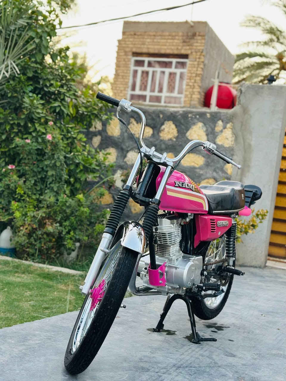 سلام عليكم مطور للبيع نامه شلامجه  تعمير 27. صارلة. شهر من معمر. مطور اوراق  اسكنر 27 ترايك وين متريد.  مكان حله ابو غرق الشراي. خابر او تدلل. ***********🩷
