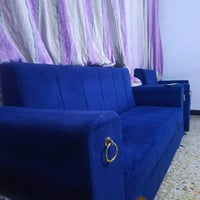 كنب نيلي • مقعدين • نضيف