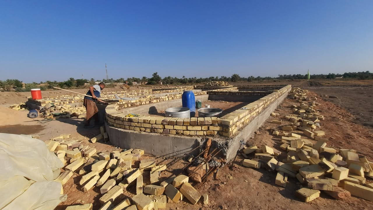 خلفة بناء متفرغ شغل درجة اولى هندسي وزن شاهول كبان 
***********
