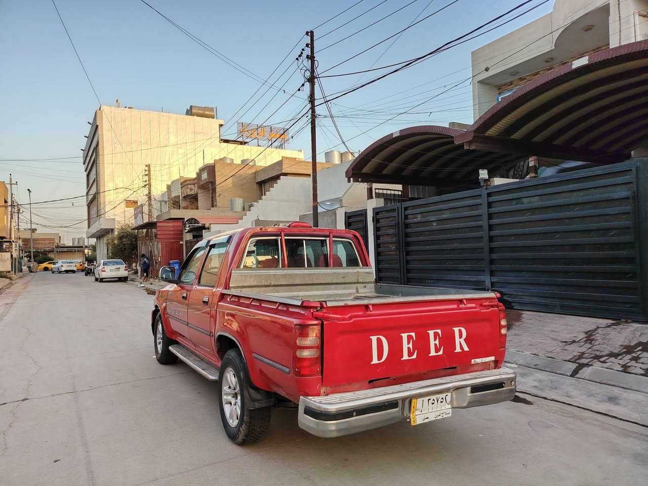 دير ٢٠١٢ مكفولة عدا باب واحد اشوية بي صبغ رقم صلاح الدين مشروع وطني شرط التحويل كير محرك تبريد كله شرط 
السعر ٦٠ بي مجال 
***********
مكان كركوك
