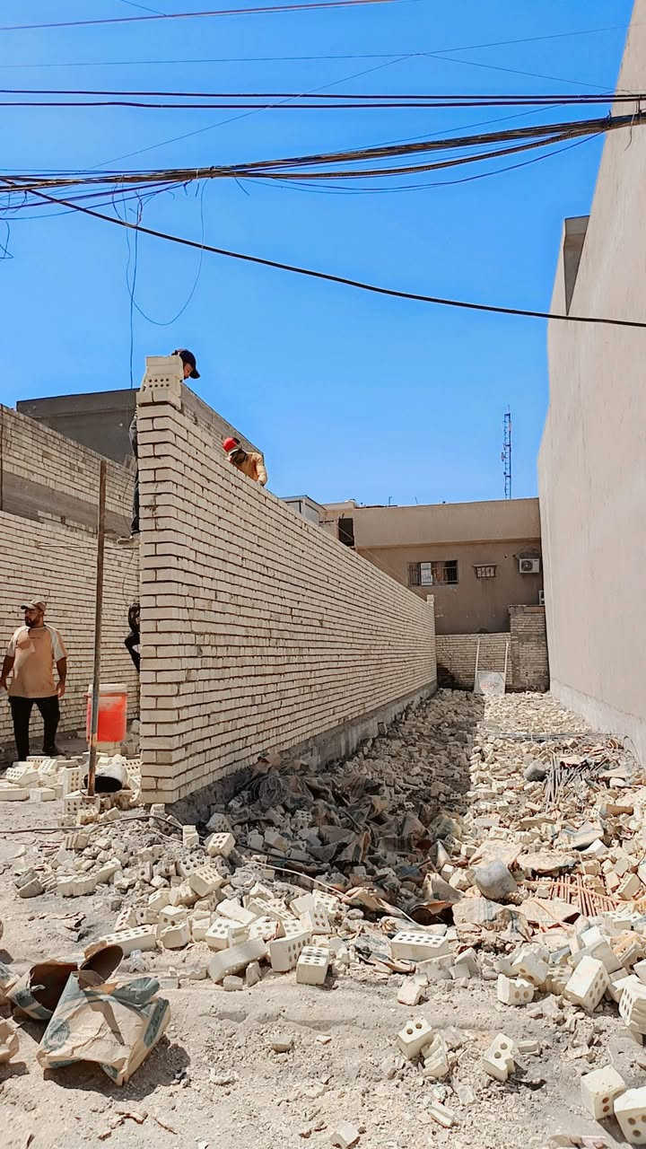 خلفات بناء • درجة أولى • استلام مهندس