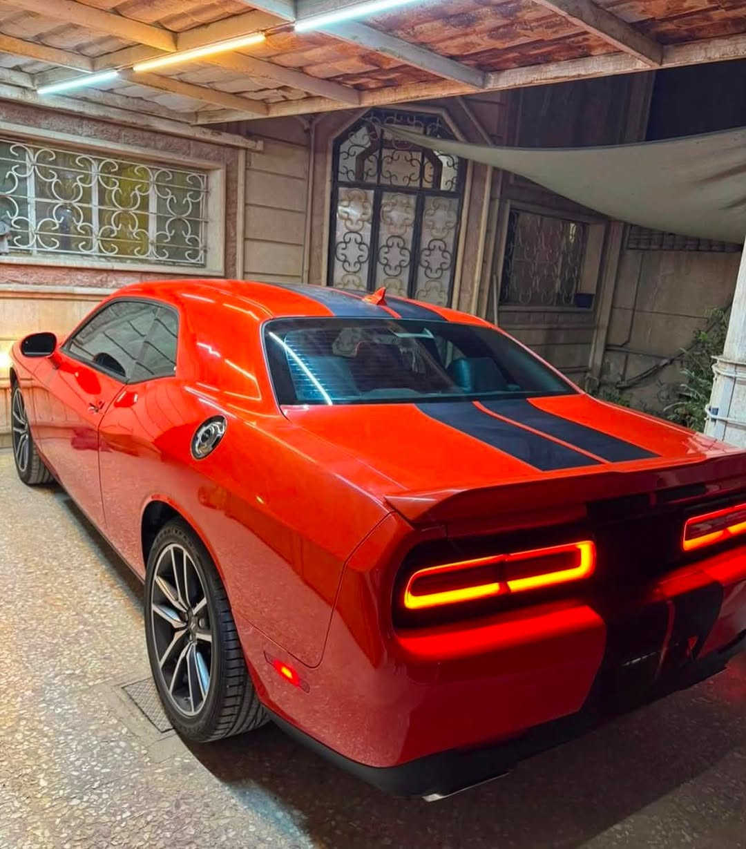 دوج جالنجر R/T 5700 سوبر تراك باك
موديل 2022 لون مميز برتقالي 
رقم اربيل شمالي 
ماشية 21 الف بعدها زيرو 
فول مواصفات عد الفتحة فقط 

الاضافات عليها بلكات ريسنك ولف حماوة تايرات جدد 
المواصفات
1- كشنات كنتارة
2- كشنات تدفئة تبريد
3- خزن ميموري 3 وضعيات
4- كشنات كهرباء 
5- ستيرن كهرباء ينزل ويصعد
6- حساسات خلفية وجانبية 
7- رادار جانبي
8- مري قلاب عند الرجوع الى الخلف 
9- نقاط عمياء في المري مع مانع ضباب 
10- لايتات زنون بلاد 
11- سماعات هارمن كاردن
12- شاشة كبيرة مع وضعيات سبورت
13- تشغيل عن بعد 
14- كزوز دبات سود بلاد 
السيارة ستوك للأخير ماملعوب بيها ابد 
بيها فقط شبر صبغ في الجاملغ الايمن الامامي
بدون ايرباك
مكان السيارة البصرة
هاتف ***********
