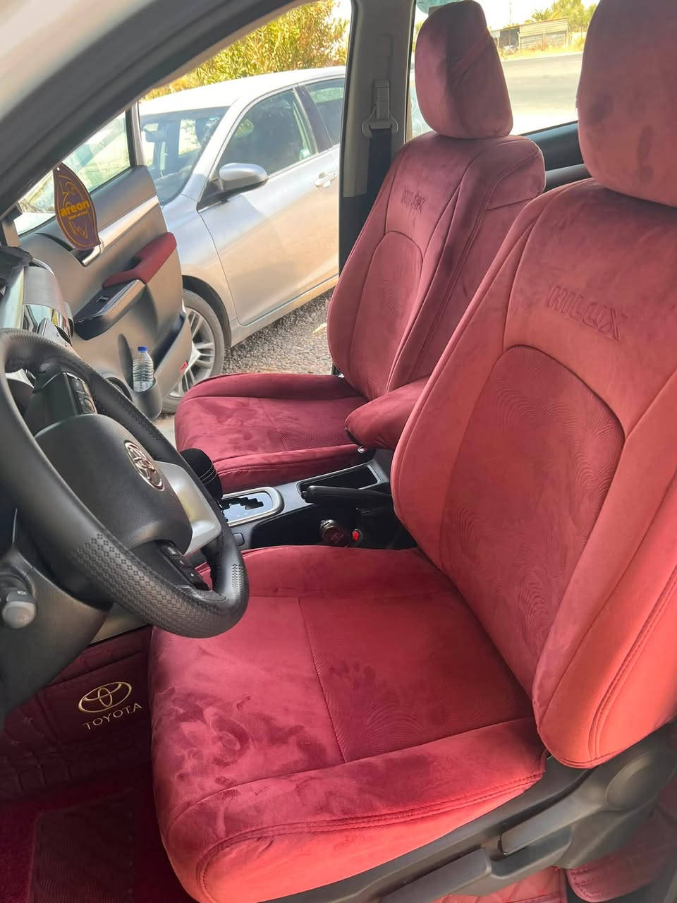 جزء من عملنه
 تغيّر شكل سيارتك بالكامل! ✨🔥

🚗 فرش أرضية + دعسات أرضية + كسوة مخمل للمقاعد
فخامة وأناقة وحماية داخلية لسيارتك ❤️‍🔥

✅ خامة ممتازة وفخامة عالية
✅ تفصيل دقيق على قياس السيارة
✅ تركيب سهل وسريع
✅ سهولة بالتنظيف والمحافظة على السيارة
✅ متوفر لمختلف أنواع السيارات

📍 كماليات عويجيلة للسيارات
العلم – الشارع الرئيسي
مقابل مجزرة الفهد للدجاج الحي
أو مجاورة عمارة جواد النجم الجديدة

📞 ***********

🔥 خلي سيارتك تتميز… وخلي الفخامة تبدأ من الداخل �

زورني وكل الهلا بيكم
