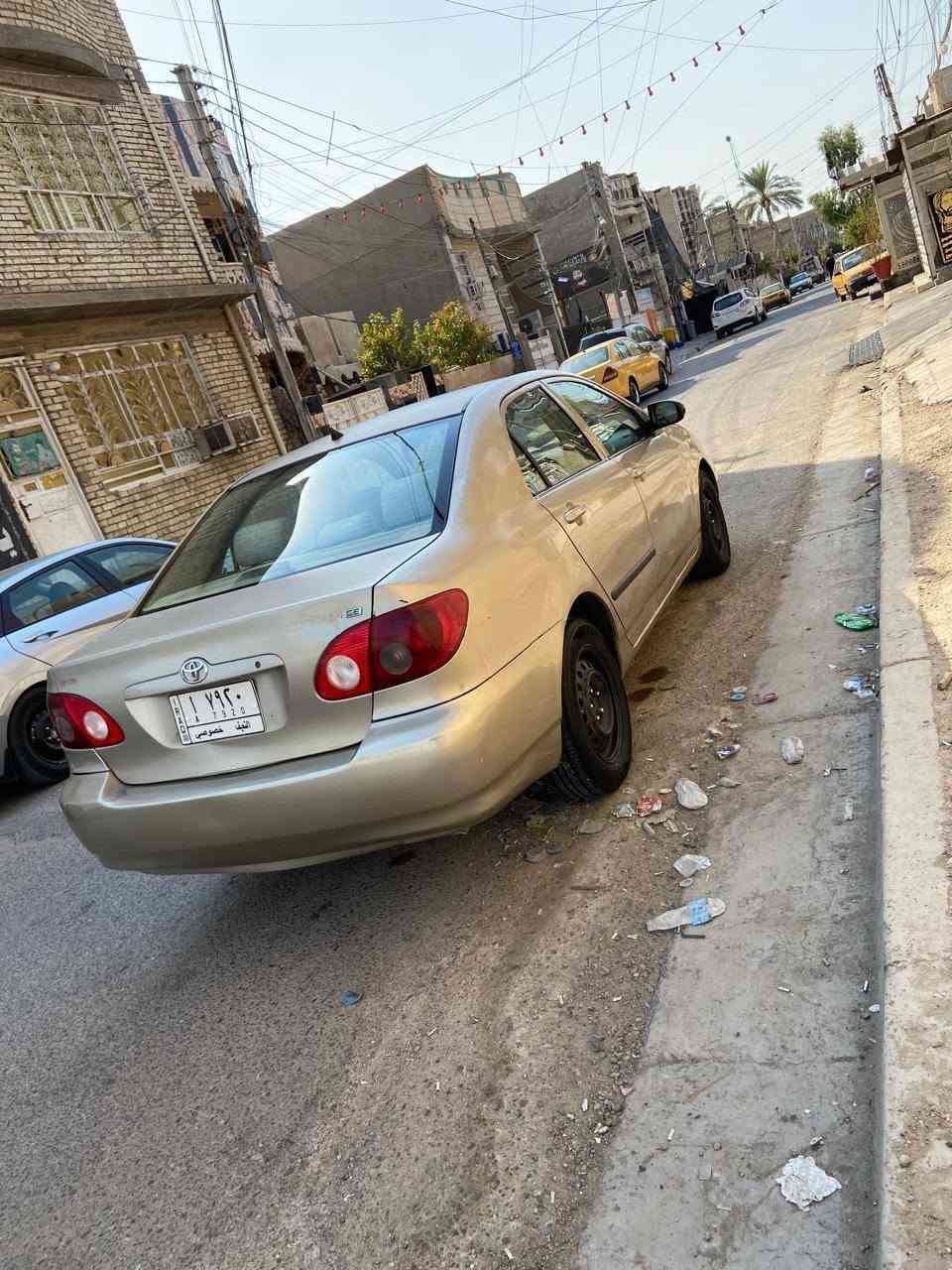 كورولا نحله موديل 2005 محرك ممتاز كير ممتاز حداديه جيده سياره تخم تاير جديد رقم نجف مشروع وطني السعر 65 بيها مجال الاستفسار على هذا الرقم *********** محمد العنوان بغداد الشعب
