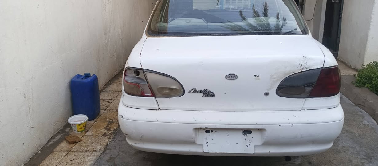سلام عليكم KIA افيلا موديل 1996مال مزاد وزارة 
الداخلية مكينه وكير كفاله سياره جاهزه سعر 13ورقه 
العنوان بغداد قرب مجمع بسمايه ‏‪***********‬‏
