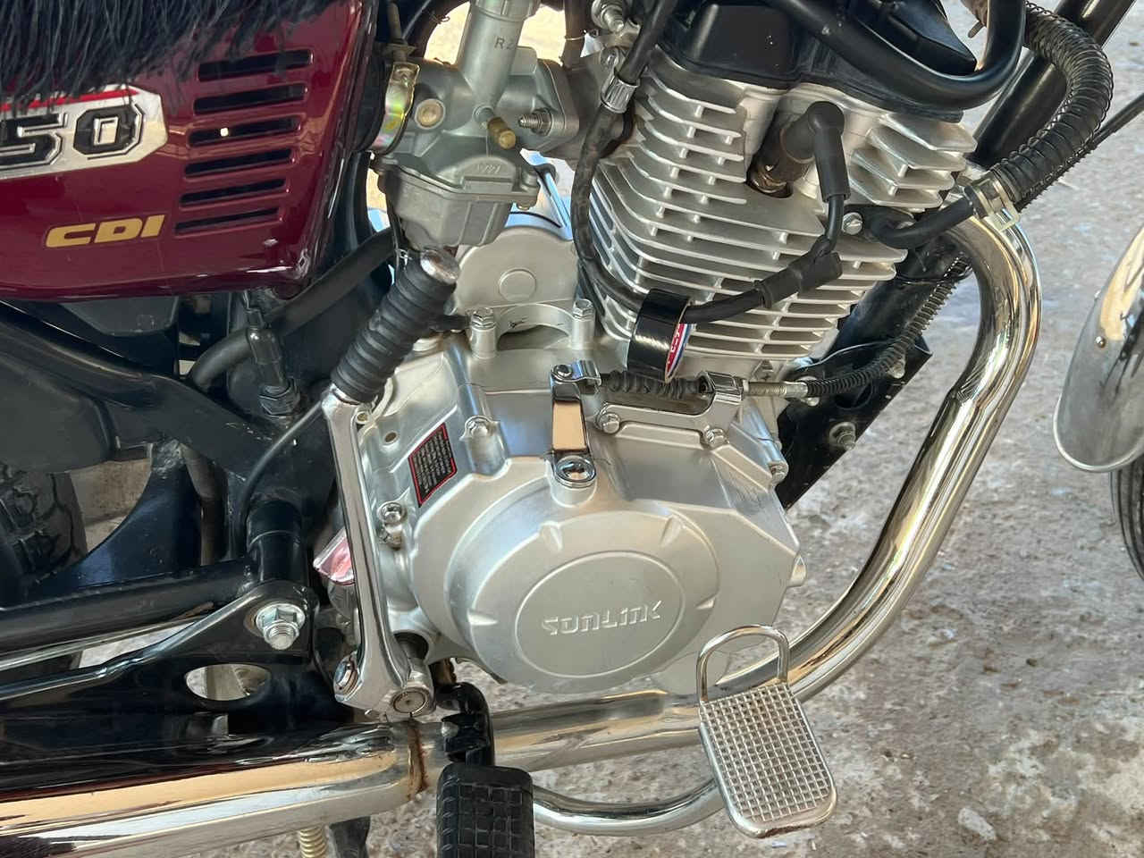 (للبيع ) >>( سونك~باب اول✈️)<<
موديل>2023👌👌محرك150cc نشاط فول يشلع تبليط 
 (نضيف نضافته 80)

(✨لايت وشاير شرط شغل)✨

 (محر كبس مامفتوح ) 

دشبول فقط مايشتغل 
مكاني ديالى قرتبه غزيفه
 600 وبي مجال قليل جماعت 550 لاتعلق ولاتراسل ***********
