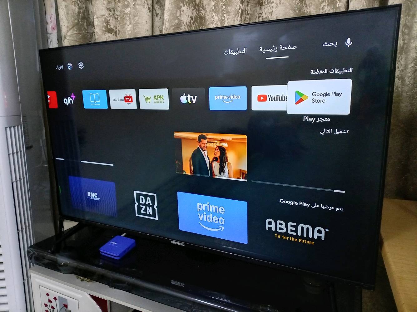 SHOWNIC HD سمارت حجم 55
4k 60 هرتز 

وياه box Tv يسوي الشاشه فول سمارت بالكامل تطبيقات وكوكل tv كله

#مكاني ابو غريب