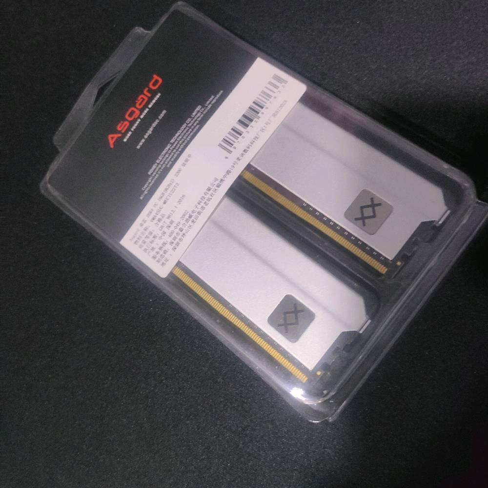 السلام عليكم، رامات(8×2) Asgard ddr4 سرعاتهن 3200 للبيع جديدات فقط مفحوصات سعرهم 150 الف،مكاني موصل