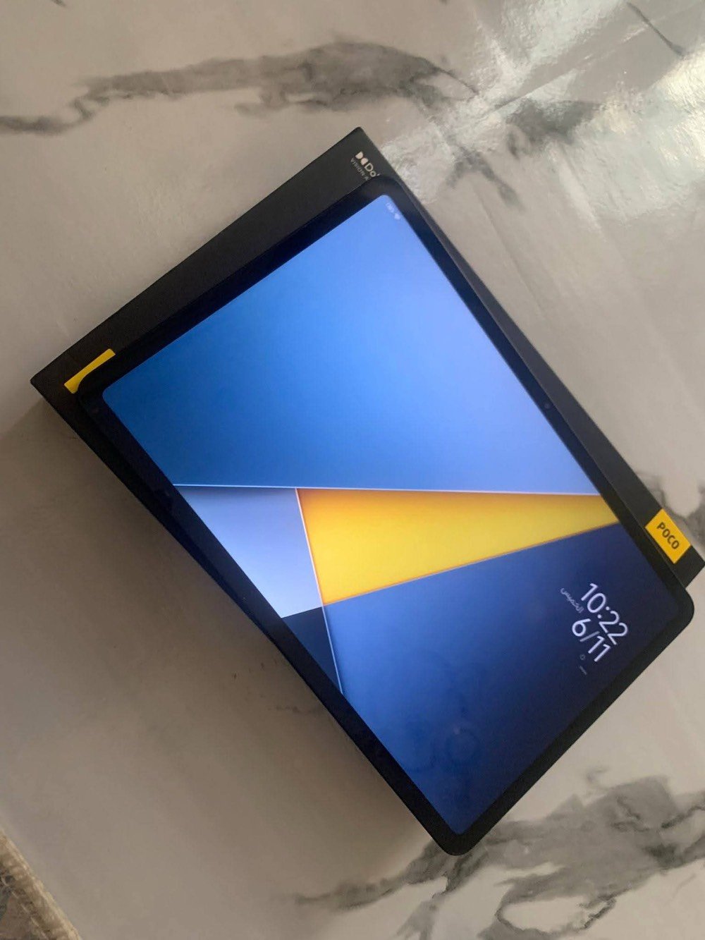 ايباد poco pad M1 بطاريه 100 وشاشة كبيره 12 بعده جديد ب350 قفل بيع سريع 🤍