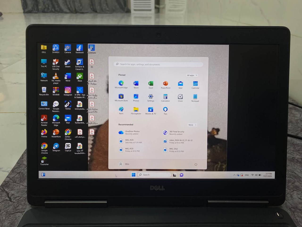 السلام عليكم ، بيع مستعجل
لابتوب ديل برزشن 7510 
core i7 الجيل السادس 
ذاكره 256 رام 8
Nvidia4gb m2200
شاشه 15.6 انش 
لابتوب قوي جداً للألعاب والبرامج الهندسيه والتصميم 
مع معالج خارجي 
للتواصل ***********
