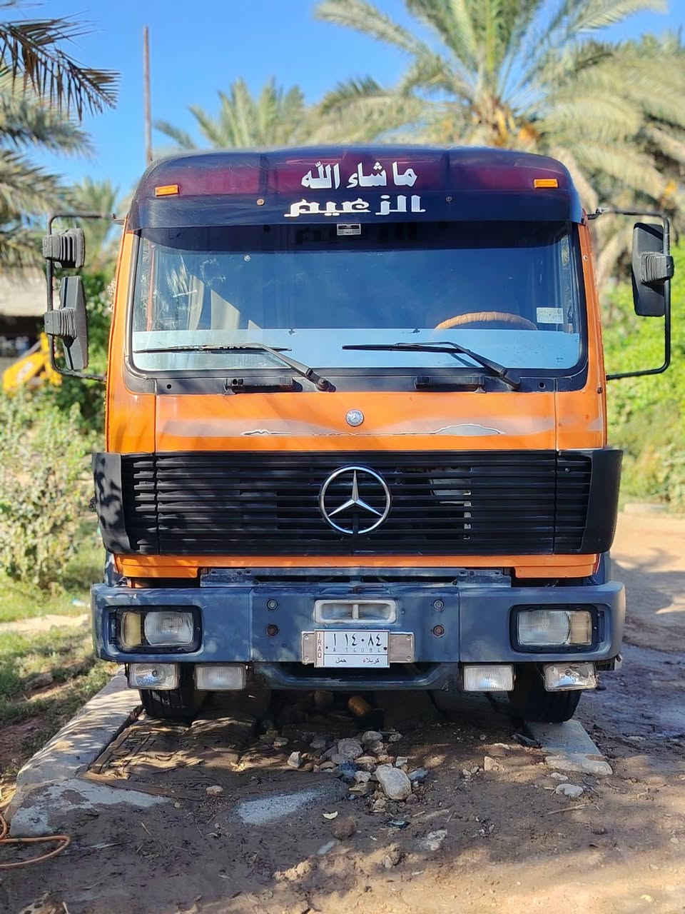 للبيع  لودر البي كرواتي موديل 93 محرك 8سلندر مكفول تخم تاير رقم كربلاء بسمي تحويل مباشر  مكانه كربلاء ***********
