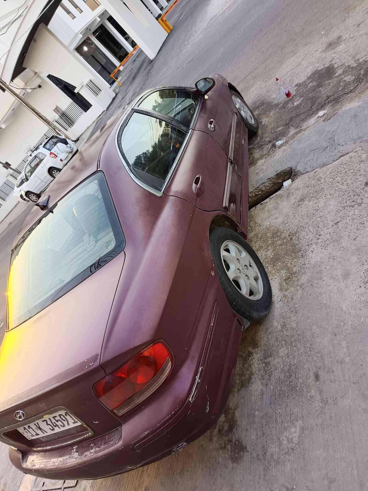 سوناتا ٢٠٠٣
نقصهة صبغ 
كير مكينة جدد v6
أوتو 
تبريد ثلح
دخل نضيف 
شواصي لغود كفالة
نقوصات بسيطة كلش 
السعر ٤٨
عنواني بغداد السيدية 
***********
