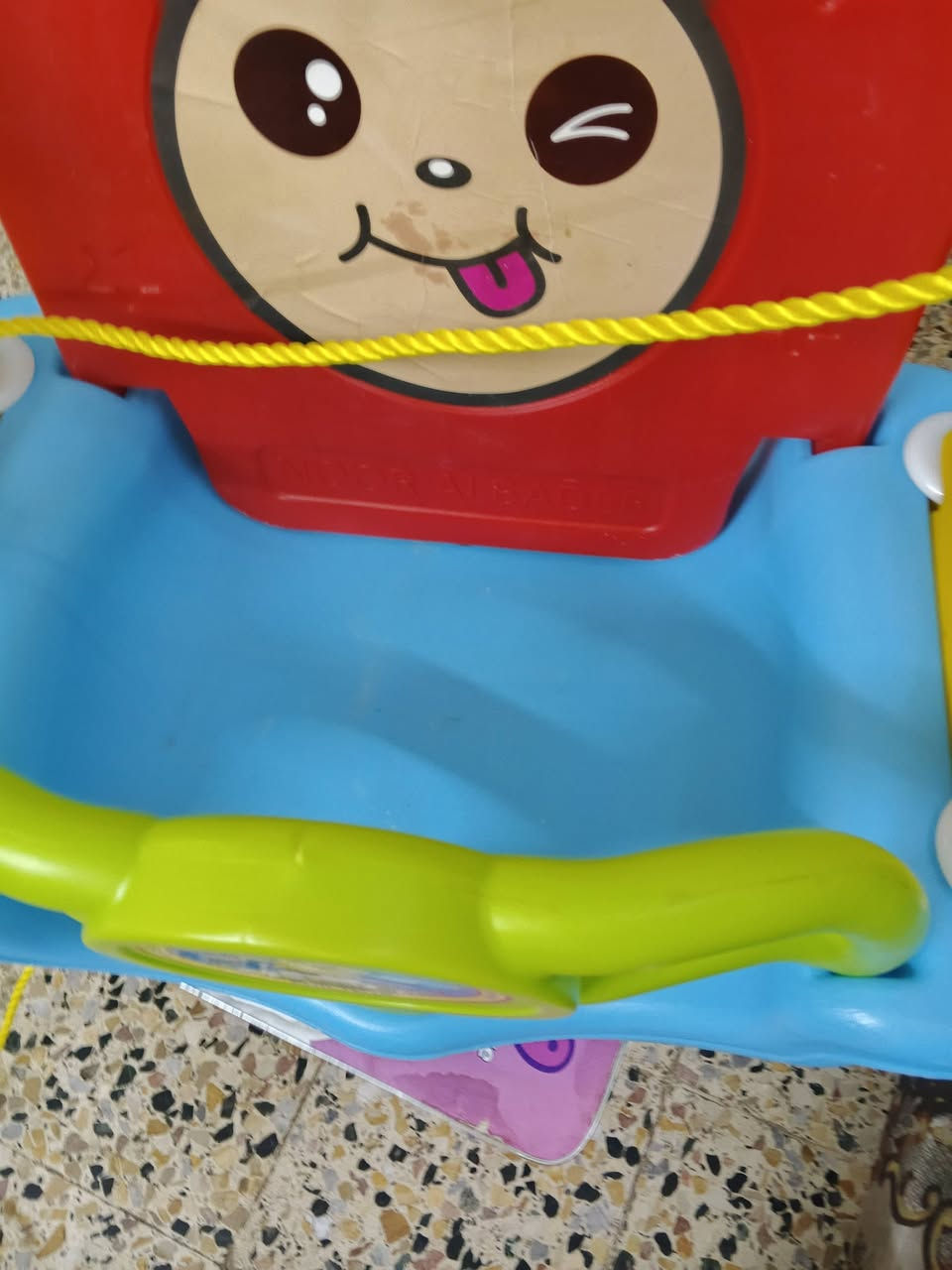 سلام عليكم 
مرجوحه أطفال 
للبيع سعرها 25 و بيها مجال شراي اتصل ودلل هذا رقمي
***********
مكاني موصل

