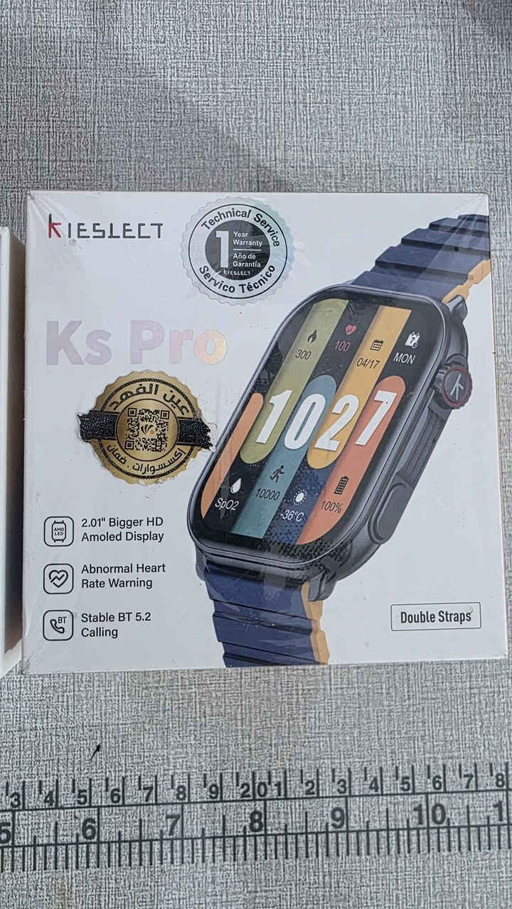 ساعه الكترونيه ماركه اسمها كيسليكت كي إس برو (Kieslect Ks Pro)  استخدام اقل السبوع كل النشاطات بيها لاتصال من خلال الهاتف رياضه نبضات القلب المكان ميسان السعر 85 وبيها مجال عمارة, ميسان
