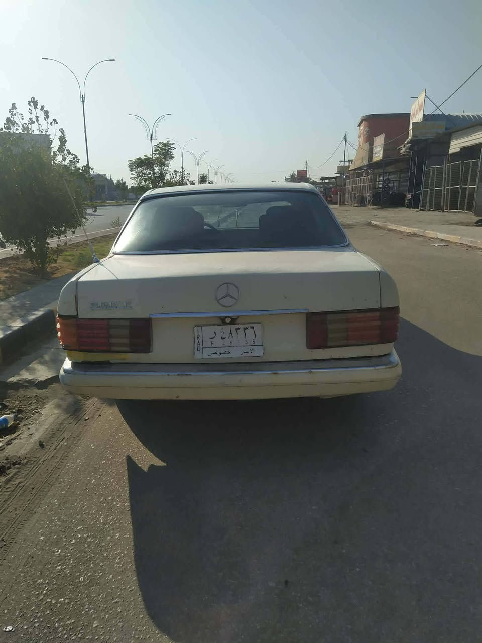 للبيع مارسدس رئاسي موديل 86 رقم انبار مالكها بكربلا محور كير ومحرك بطة مكانها بالحلة الهاشمية السعر 18 وبيها مجال رقم صاحب السيارة *********** ابو حيدر صلاح علما اني مكلف بالنشر
