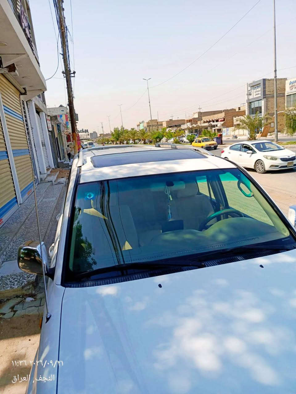 سلام عليكم لاندكروزر للبيع موديل 2000 فول مواصفات فتحه شاشه كامره ثلاث قطع تبريد 7 راكب ثلاجه كير اوتوماتيك مكينه 6 سلندر فور ويل دفع رباعي شغال سياره جديده مكفولة صبغ قطعتين بدون دواخل رقم بغداد انجليزي باسمي سعر 140 وبيها مجال رقم الاستفسار ***********

نص مكتوب في الصور:
- ١١:٣٦ ٢٠٢٦/٠٩/٢١
- النجف, العراق
- ١١:٣٦ ٢٠٢٦/٠٩/٢١ النجف العراق
- ١١:٣٥ ٢٠٢٦/٠٩/٢١
- ١١:٣٤ ٢٠٢٦/٠٩/٢١
- ٢٠٢٦/٠٩/٢١ ١١:٣٥