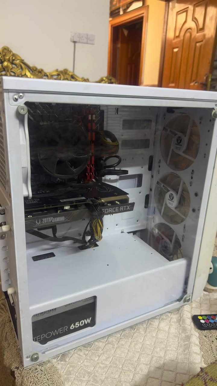 السلام عليكم
حاسبه كيمنك 1080p للبيع
المواصفات :
I3 12100f
H610m
16 8*2 ddr4
RTX 3050 8g
650 watt
256 ssd
1t sata
Galax الكيس
تجميعه شغاله ونظيفه توني مبدل معجون حراري للمعالج تحت الضغط يوصل سبعينات
الكرت حرارته كلش زينه وشنو تريد من بنشمارك انا حاضر
ابيع كيس كامل مابيع قطع 
السعر 750 وبيها مجال بيك خير وتدلل
مكاني البصره 
توصيل داخل البصره موجود خارج البصره توصيل يم الوسيط
***********
