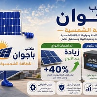 نظام شمسي متكامل • انفيرتر Growatt 6kW • قرية باجوان