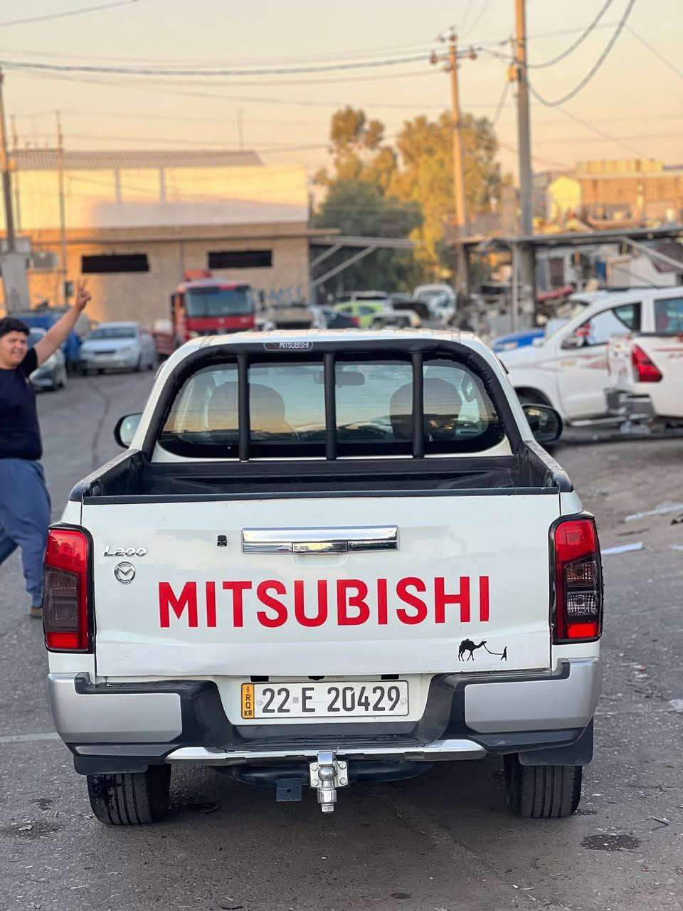 Mitsubishi L200.
Model: 2022
السلام عليكم 

للبيع بيكب متسيبوشي L200

📢 السياره جافيه ومعمره صبغ عام
معجون بلقماره موجود 

حاليأ جاهزة للعمل من كل نواحي

المكينه وكير مكفول بشرت

مكانها كردستان معارض السيارات 

تبريد ثلج كهربايات كامله تخم تاير

رقم اربيل  باسمي  شرط تحويل 

موديل 2022  بلاد واصل 

📍ملاحظه السياره صبغ عام بدون داخل بدون كص تعمير وصبغ اثر الجفيه قمارة معجون

السياره جافيه ومعمره ومصبوغه

السعر ((( 65$  وبيها مجال بسيط ))) 

للاستفسااراكثر اتصال او وتساب 

____ ***********_____
