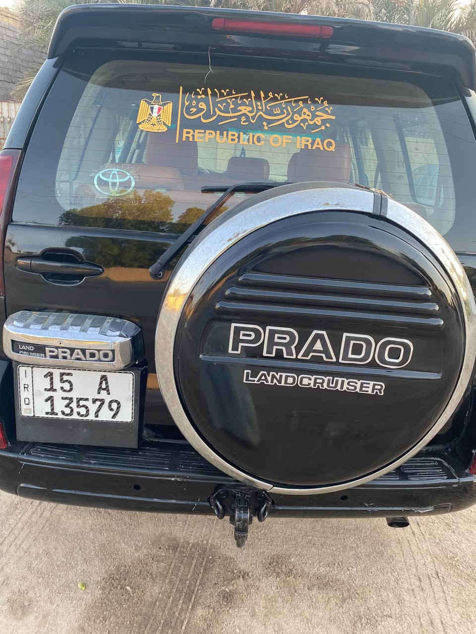 سياره برادو سته سلندر٢٠٠٨ سعر ١٣٠ $ تحويل مباشر رقم انكليزي *********** مكان سماوه
