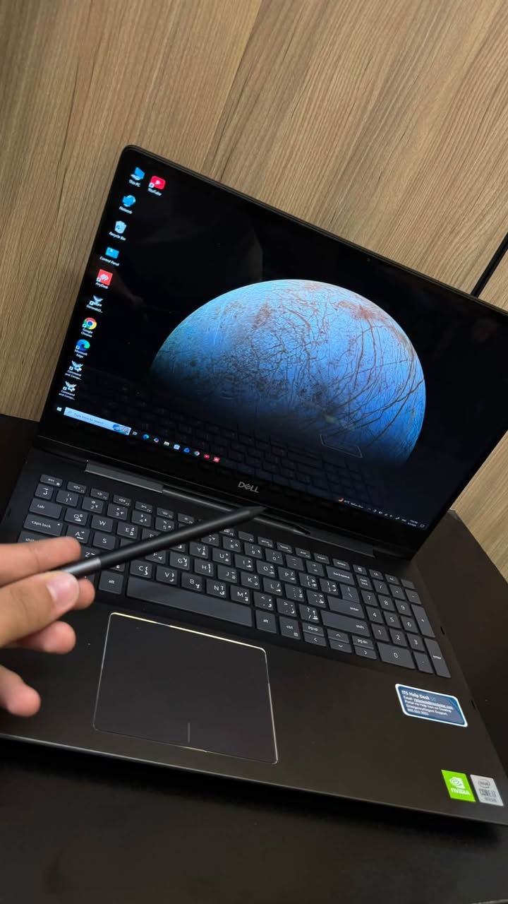 Laptop Dell inspirone 7591
🔹 المواصفات:

* ✅ المعالج: Intel Core i7 الجيل العاشر
* ✅ الرام: 16GB DDR4
* ✅ التخزين: SSD Samsung أصلي 512GB
* ✅ كرت الشاشة: NVIDIA GeForce MX250
* ✅ الشاشة: 15.6 إنج 4K UHD Touch تدعم اللمس
* ✅ 2 in 1 ينقلب 360° ويشتغل كتابلت
* ✅ القلم الأصلي الخاص بالجهاز موجود
* ✅ كيبورد بإضاءة (Backlit)
* ✅ بصمة + كاميرا + واي فاي + بلوتوث
* ✅ الجهاز نظيف جدًا وما بيه أي أعطال أو مشاكل، جاهز للاستخدام.

📚 مناسب للدراسة، الجامعة، البرمجة، التصميم، المونتاج الخفيف، والرسم باستخدام القلم.

💰 السعر: (675,000 وبيه مجال بسيط  )
📍 الموقع: (شارع المغرب فرع مستشفى المؤيد )

للاستفسار أو التواصل خاص.
او على الرقم ***********
