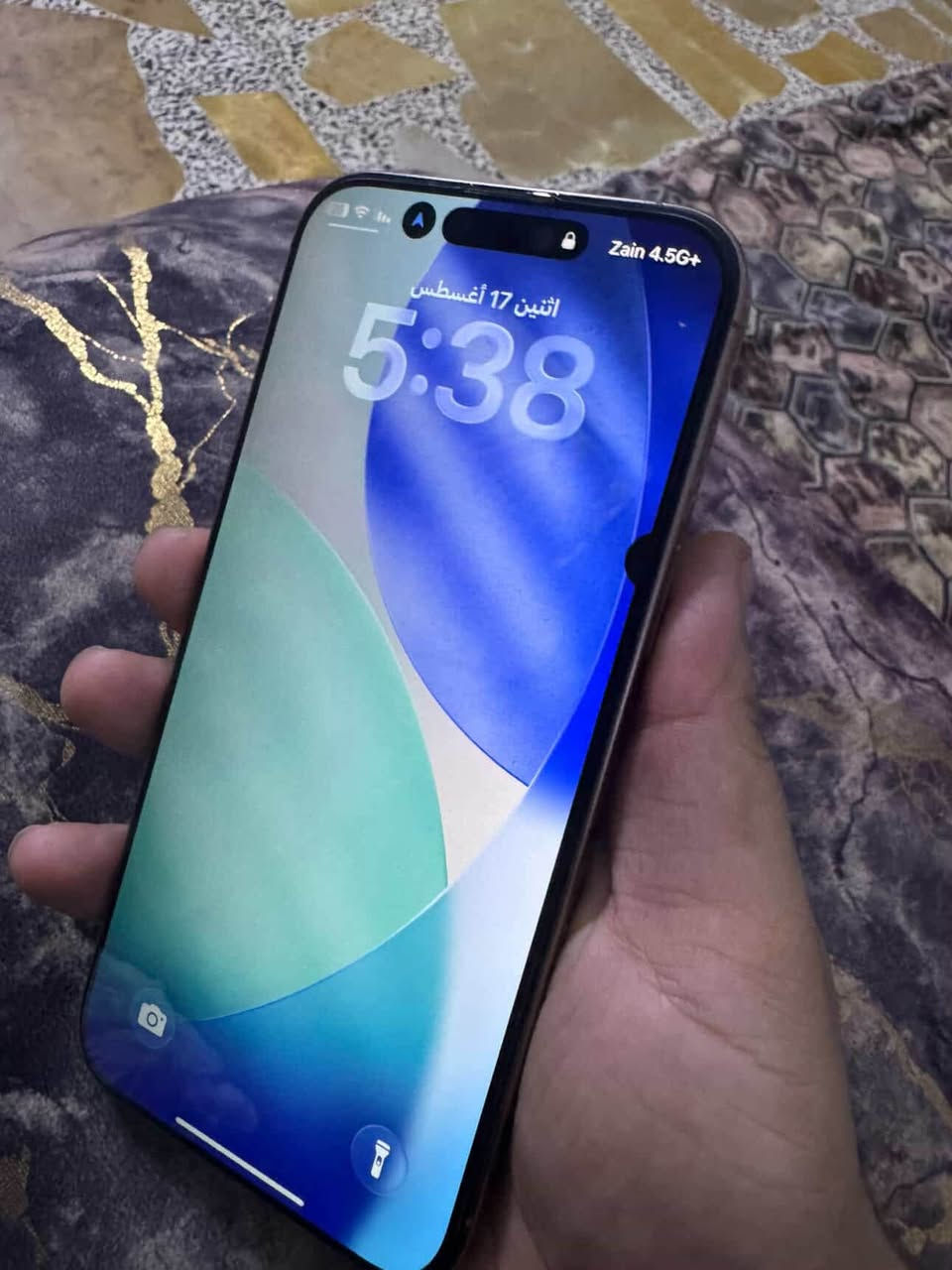 للبيع ايفون 16 برو ماكس ذاكره 256
ذاكره 256 الجهاز نضيف بمعنى الكلمه 
بي هاي النقطه فقط ماماثر ع شاشه ولا شعرايه ولا لمس
الجهاز لامفتوح ولامصلح وشرط اخليلكيا بلمي شكد ماتريد
بطاريه 93
الجهاز بلادي بس هذا الشخط وما يمشي ولا شعرايه صارله سنه عندي
السعر 1.150.000 مكاني بغداد ابو غريب 

للاستفسار 
*********** 
واتس 
***********
