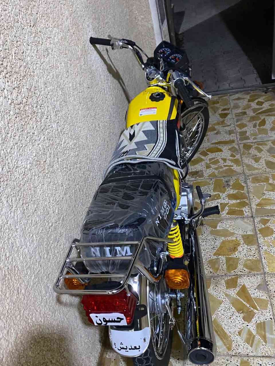 سلام عليكم اربعه كير امتياز صارلها شهرين من طالعه كفاله عامه اوراق زيتي كهربائيات كلها شغاله تخبل الدراجه لون اصفر 3سويجات للبيع مكاني كربلاء الحولي الجديد قرب السفاره التركيه السعر 800وبيه مجال مايعبجك السعر اطلع كبل شراي خاص رقمي ***********
