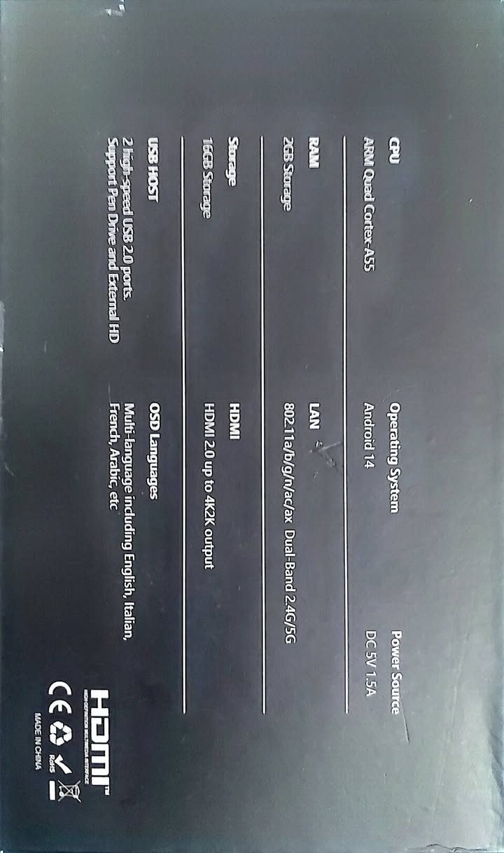 السلام عليكم TV BOX ISTAR مفعل مدى الحياة مستخدم شهر السعر ١٣٥ الف ***********
