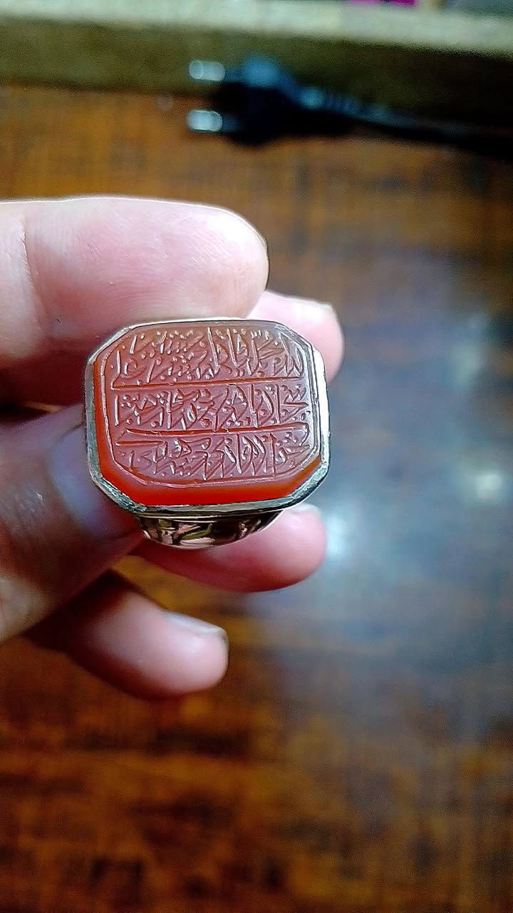 📿 عقيق يماني للبيع 💎
مخطوط بأسماء الأئمة الاثني عشر عليهم السلام ❤️
نقش مميز وقطعة حلوة تستاهل الاقتناء.

📍 العنوان: الرميثة
📞 ***********
