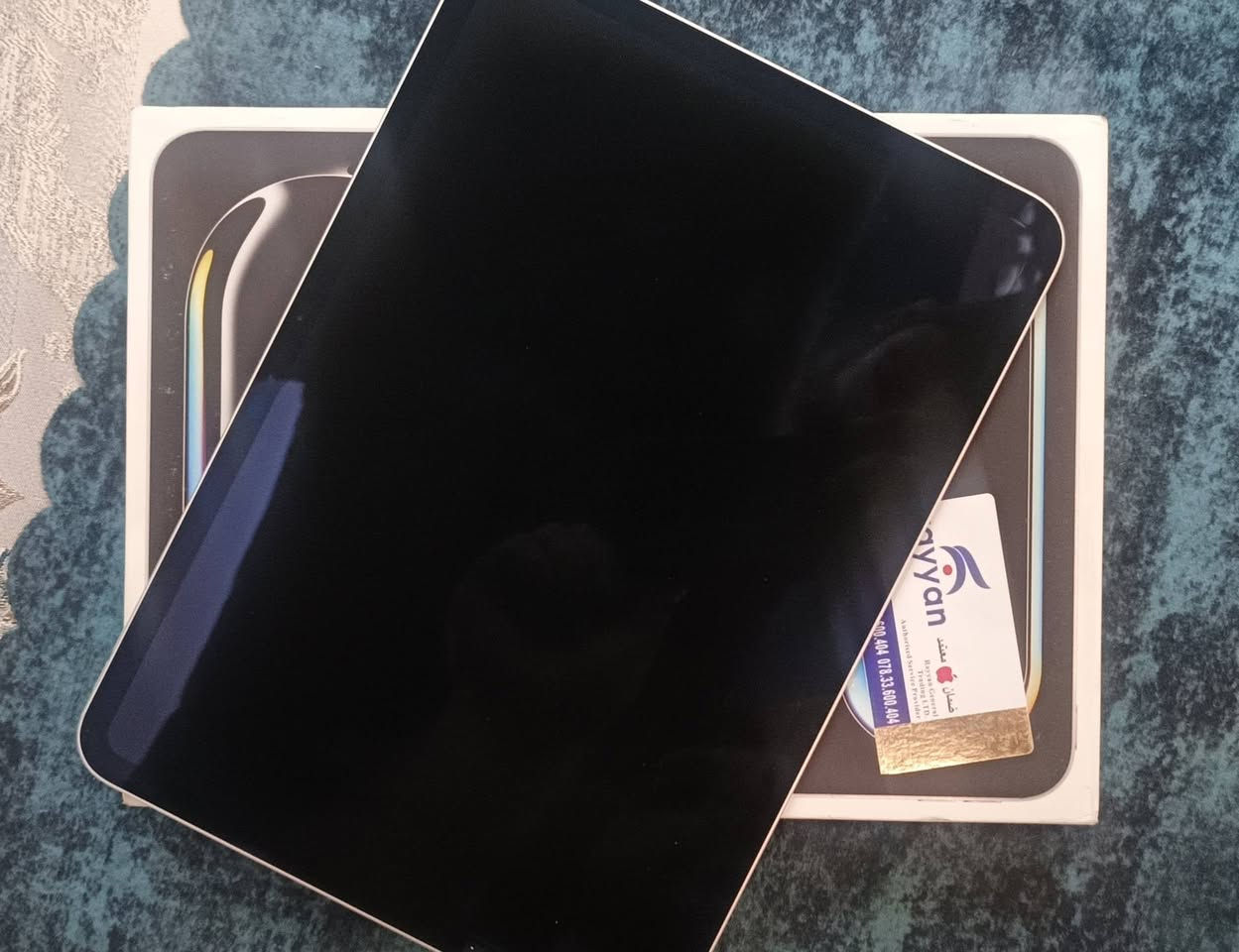 📱 آيباد برو M5
✨ المواصفات:
🔹 الشاشة: 11 إينج
🔹 الذاكرة: 256 جيجابايت
🔋 البطارية: 99%
🔄 عدد الدورات: 113 دورة
🌟 النظافة: 100% (أخو الجديد)
📦 الملحقات: كامل الملحقات
🛡️ الضمان: داخل الضمان
📍 المكان: بغداد
💰 السعر: مليون و375 ألف (بي مجال بسيط حق الجية)
📱 التواصل: واتساب فقط
📞 ***********
