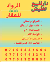 حي الواسطي • ٣٠٠م • دار تفليش