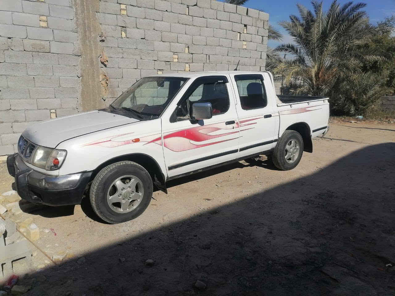 بيك اب نيسان موديل 2000 محرك ون جي 6 سلندر كير عادي سنوية نهاية 2027. وكلة عامة  تبريد شغال
السعر55بيها مجال. 
نقال***********
***********
البصرة مركز المدينة..
او مرااوس كيا دبل قمارة
