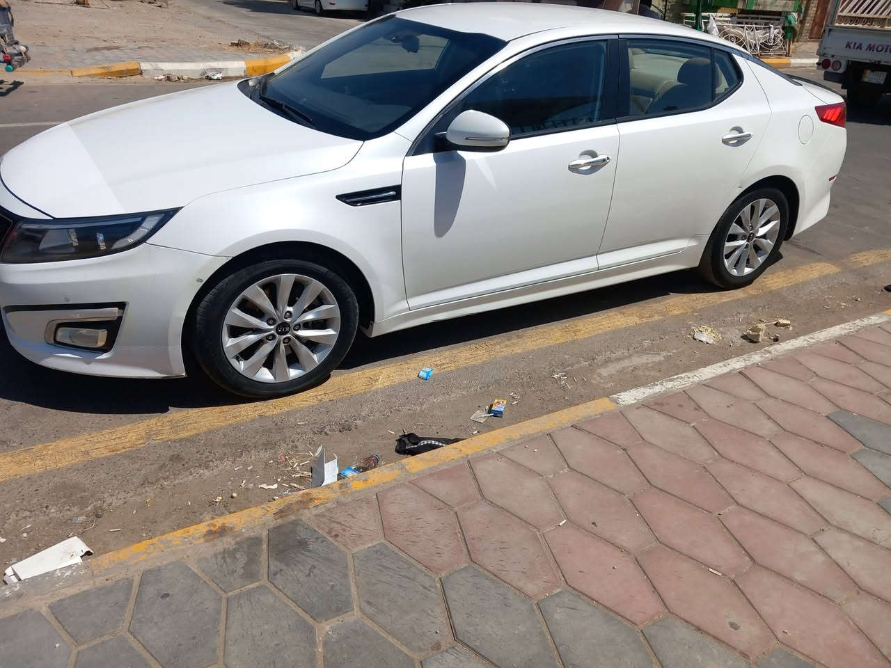 اوبتما وارد خليجي 
رقم بغداد
 موديل 14 شكل ل 15
 المواصفات 
محرك 2400  دوش
بصمه كشنات جلد تبريد قطعتين لمس شفتات استيرن جهتين  حساس امامي خلفي ويل 17 يدات نيكل داخل وخارج
 كفاله عامه عدا بارد بسيط بالبنيد 
السعر ب142 وبيه مجال بسيط 
العنوان واسط نعمانيه 
موبايل ***********
***********
