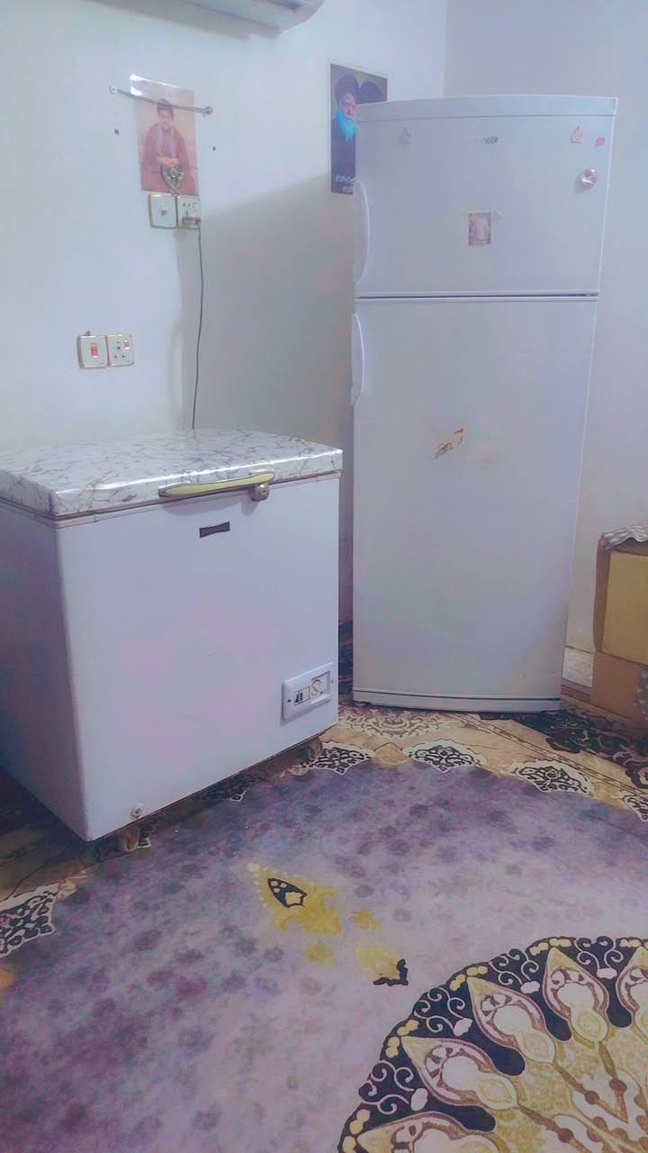 يا الله السلام عليكم ثلاجه نوعيه ارجلك تركي كلش نضيفه اكبر حجم بل ثلاجات 28 قدم تشتغل موولده ووطني فول تجميد فوك وجوه سعر 275 +.  و مجمده كونكورد لبناني حجم 10 قدم فول تجميد نضافه وصط تشتغل موولده ووطني سعر 160 مكان كربلاء حي الميلاد
